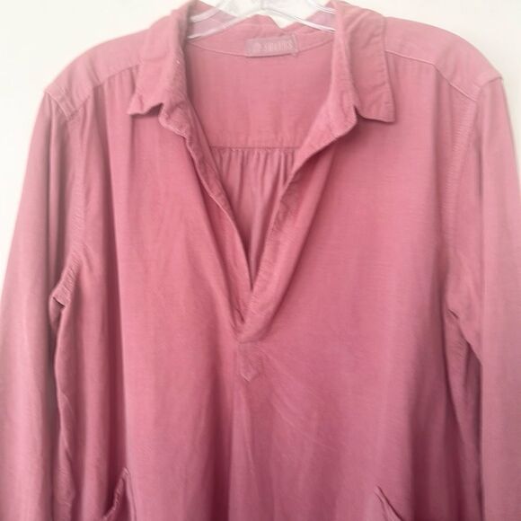 CP Shades Baby Corduroy Rose Shirt Dress M - Picture 2 of 8